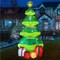 10ft Inflatable Christmas Tree Pre-Lit Outdoor Holiday Décor with Color Changing Star and Easy Setup